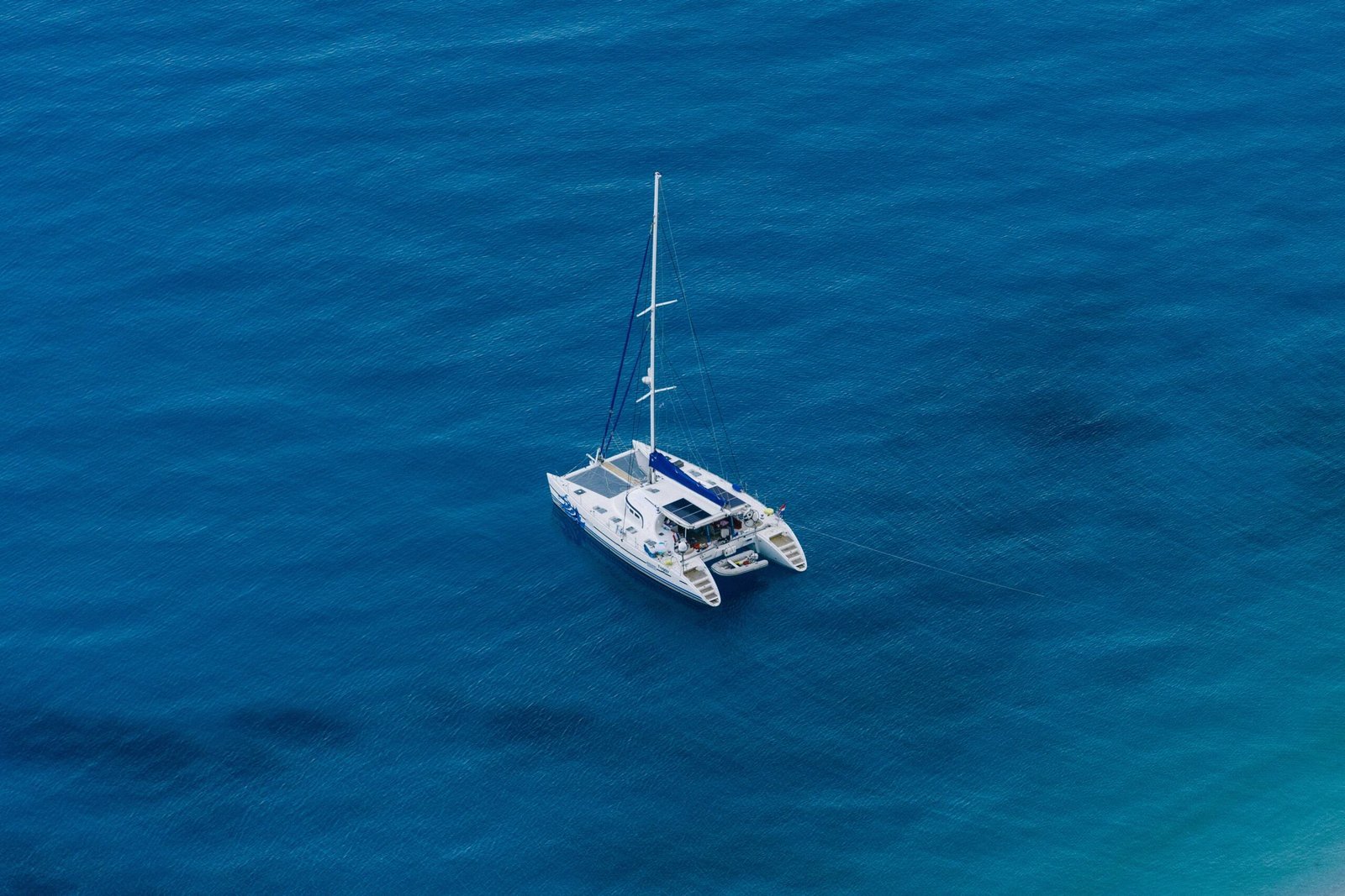 Catamaran Yacht in Greece