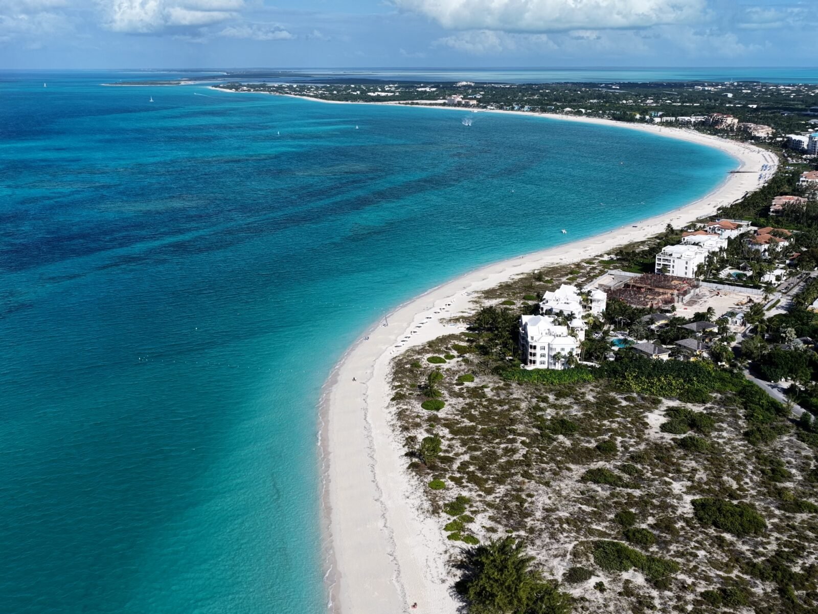 Grace,Bay,Beach,At,Providenciales,In,Overseas,Territory,Turks,And