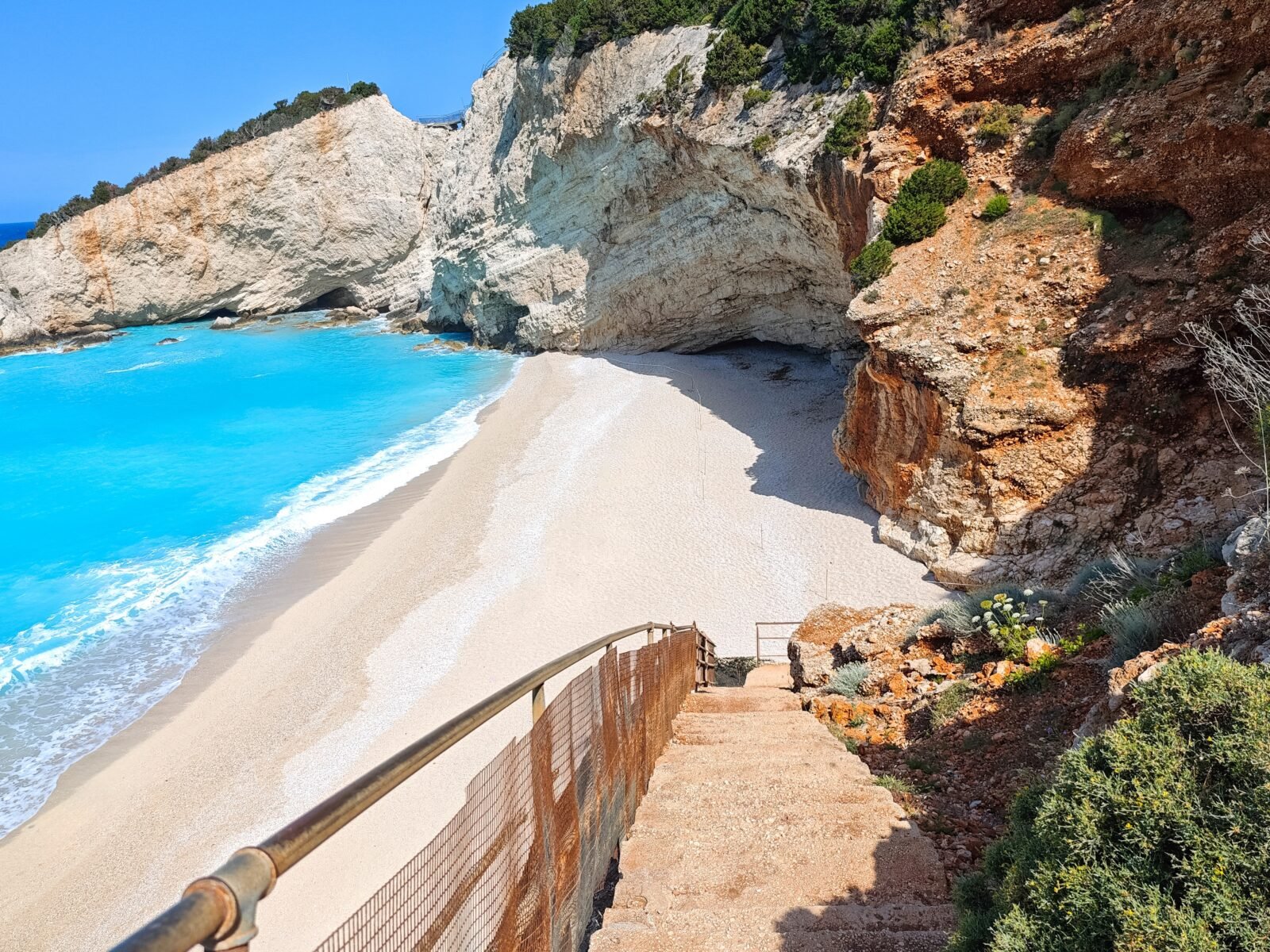 Amazing,Panorama,Of,Lefkada,Coastline,Near,Porto,Katsiki,Beach,,Ionian