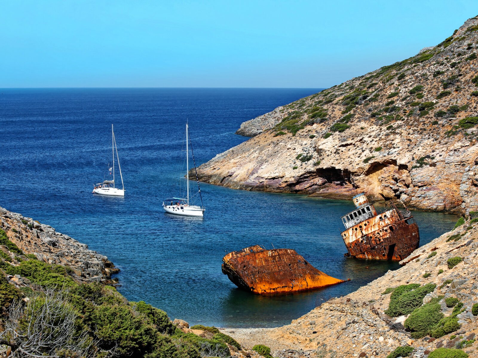 Liveros,Bay,,Amorgos,,Olympia,Wreck