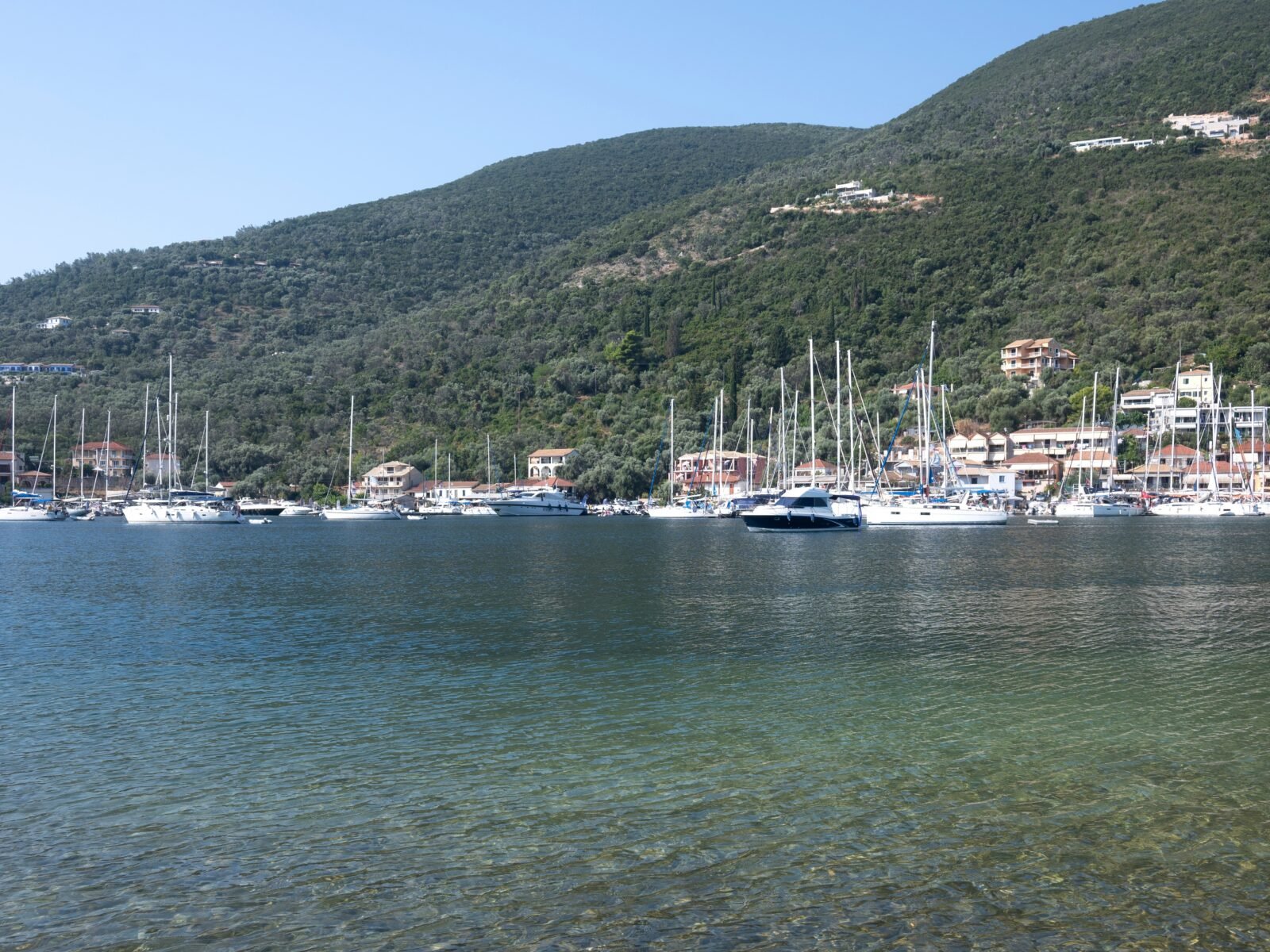 Summer,View,Of,Village,Of,Sivota,At,Lefkada,,Ionian,Islands,