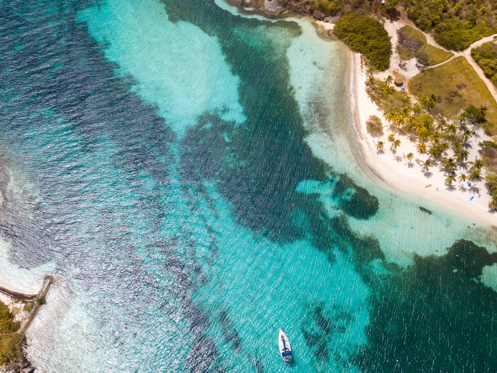 Aerial,View,Of,Tobago,Cays,In,St-vincent,And,The,Grenadines