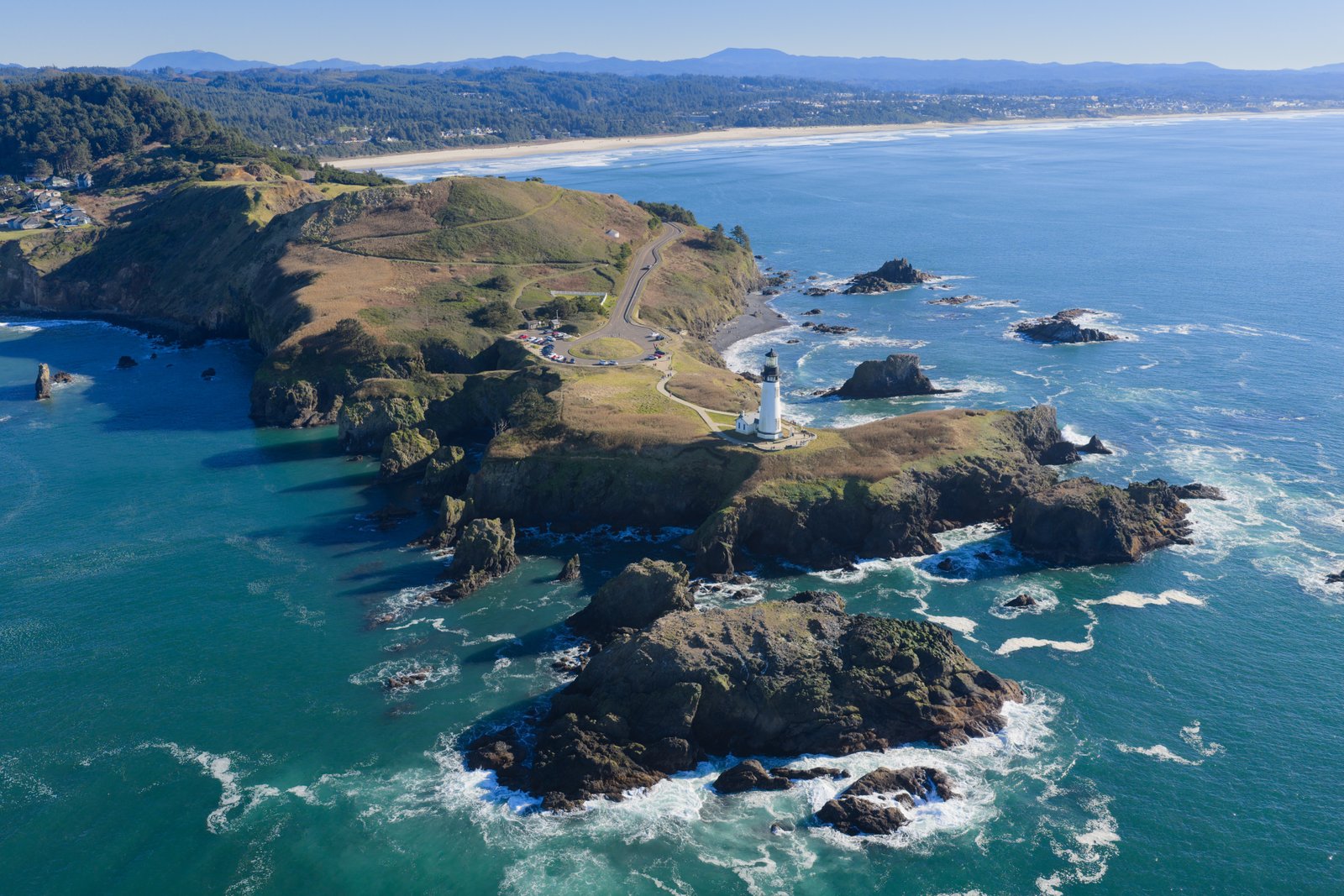 Found,On,The,Rugged,Coast,Of,Oregon,,The,Yaquina,Head