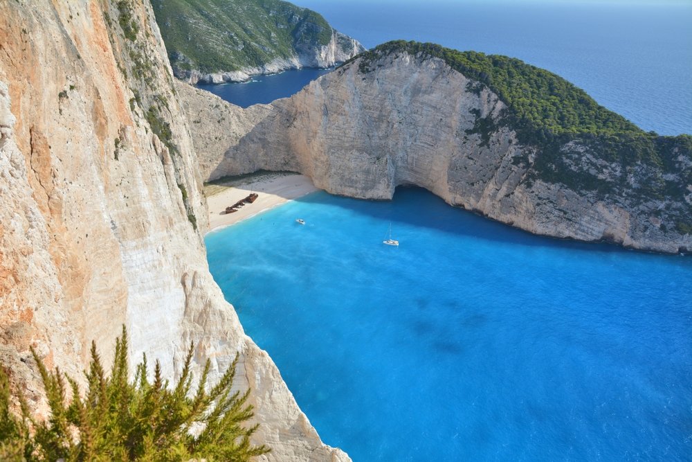 Zakynthos,,Greece.,Famous,Navagio,Beach,Known,As,Shipwreck,Beach.,Beautiful