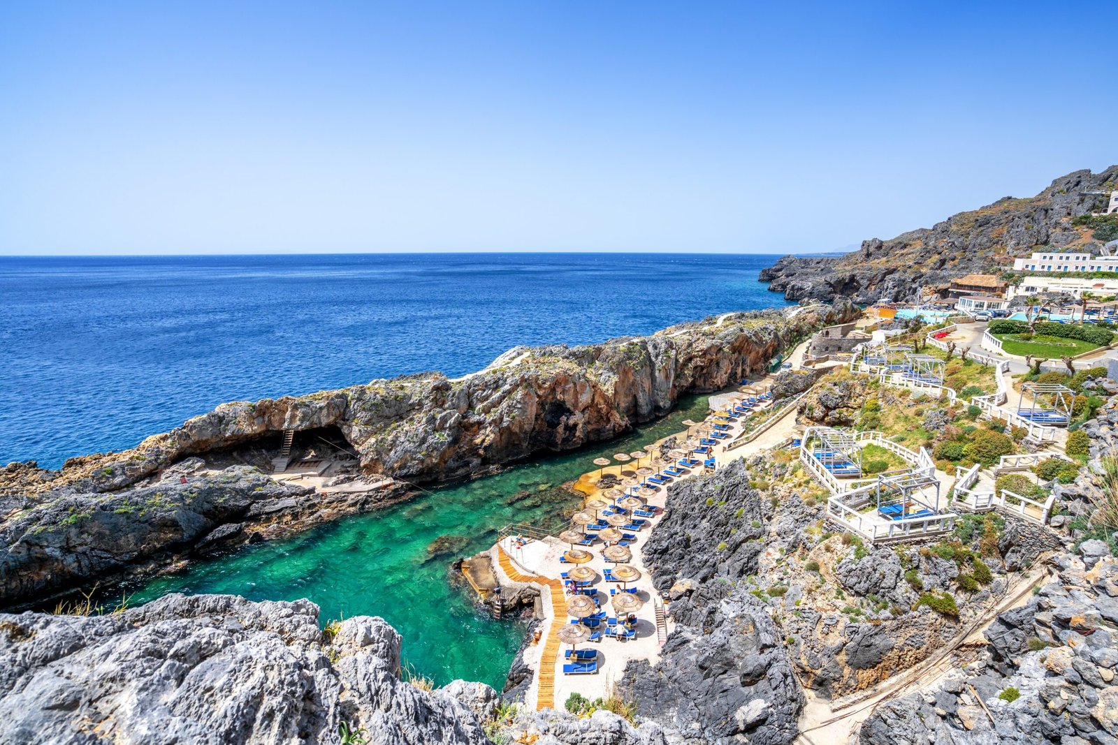 Beach,Calypso,,Crete,In,Greece