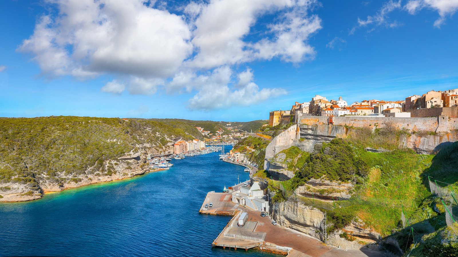 Breathtaking,View,Of,Old,Town,Bonifacio.,Popular,Travel,Destination,Of
