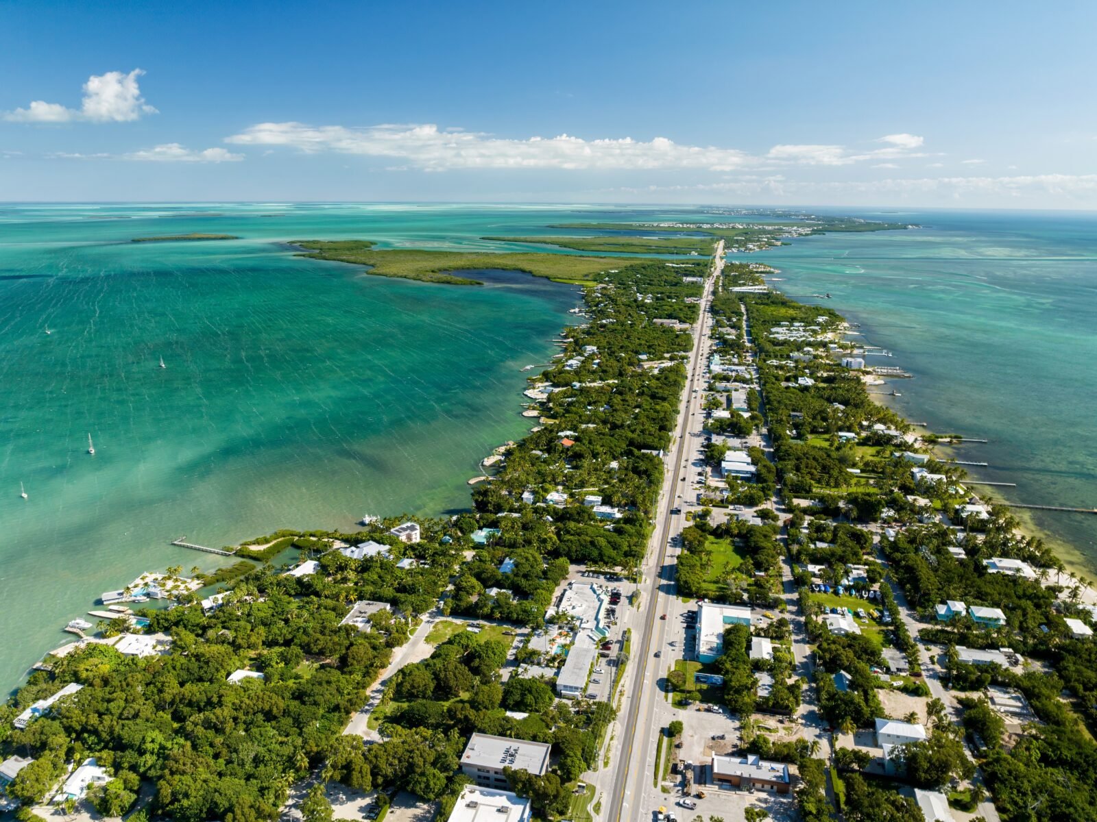 Aerial,View,Of,Islamorada,In,Florida,Keys