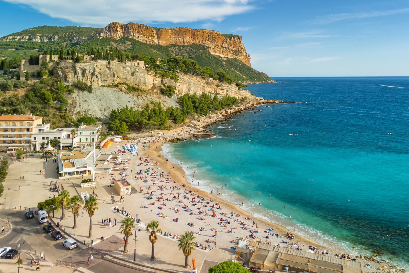 Aerial,View,Of,Cassis,On,The,French,Riviera,,Southern,France.