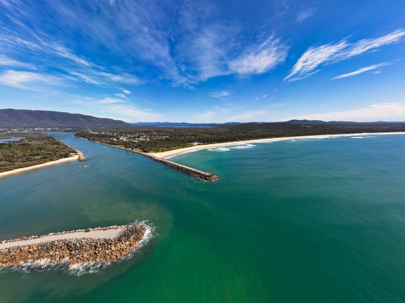 A,Bird’s,Eye,View,Of,Camden,Haven,Inlet,In,New