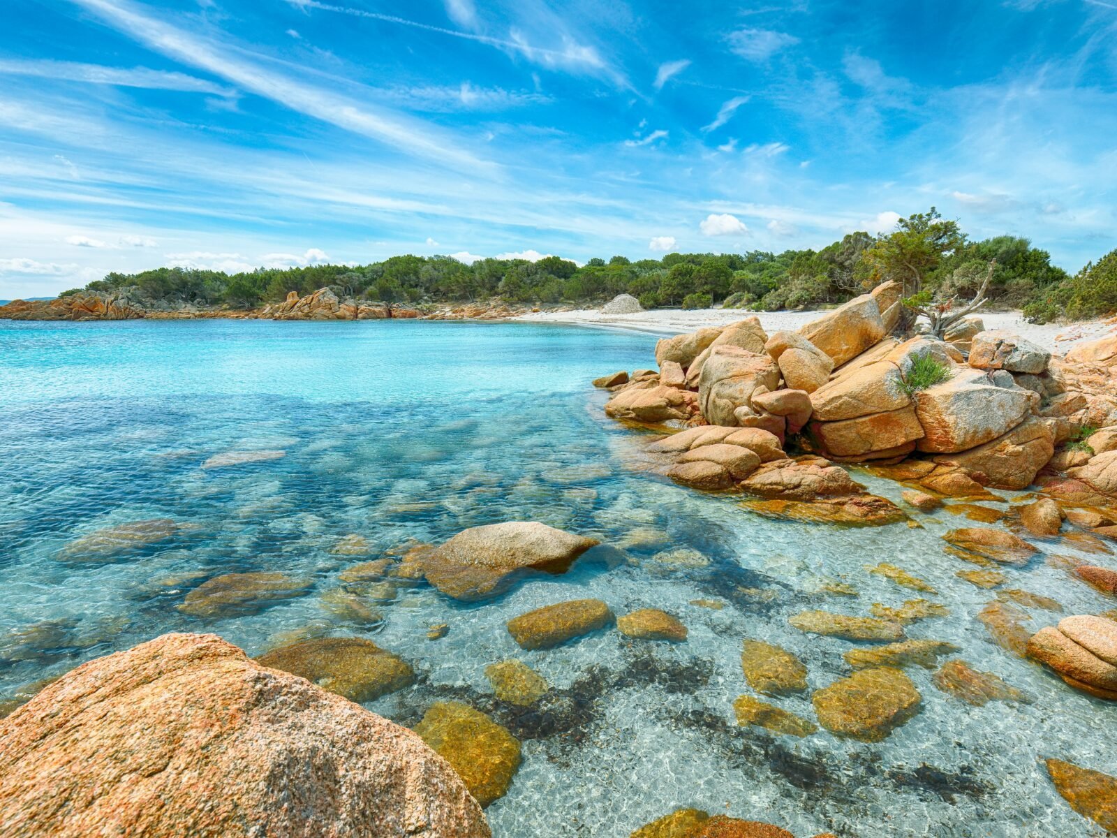 Unbelivable,View,Of,Capriccioli,Beach,In,Costa,Smeralda.,Popular,Tourist